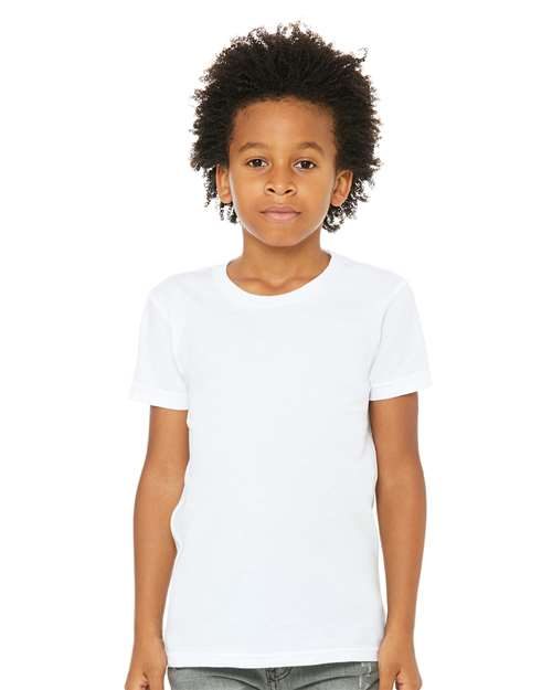 BELLA + CANVAS 3001YCVC - Youth CVC Jersey Tee BELLA + CANVAS