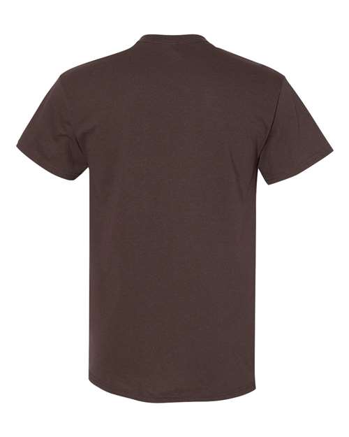 Gildan 5000 - Unisex Heavy CottonTM T-Shirt - Dark Chocolate