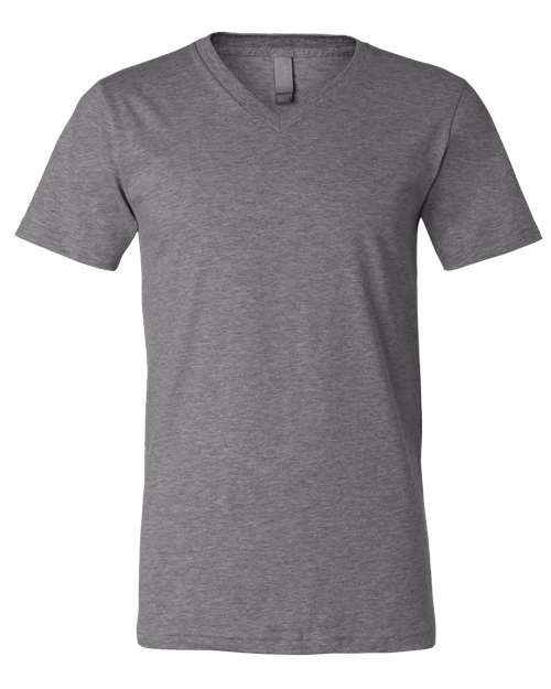 BELLA + CANVAS 3005CVC - Unisex Heather CVC V-Neck Tee