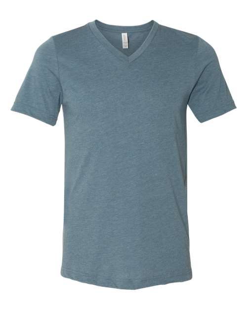 BELLA + CANVAS 3005CVC - Unisex Heather CVC V-Neck Tee BELLA + CANVAS