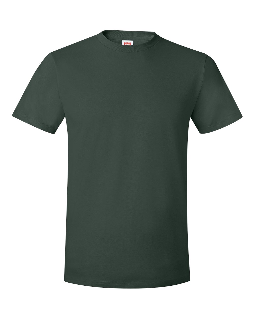 Hanes 4980 - Perfect-T T-Shirt — Deep Forest (flat)