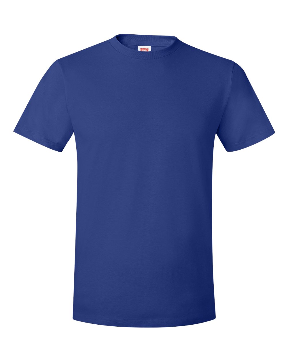 Hanes 4980 - Perfect-T T-Shirt — Deep Royal (flat)
