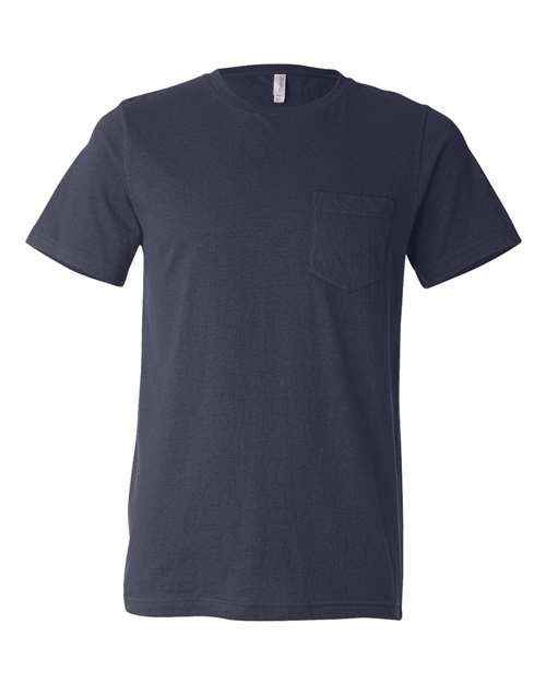 BELLA + CANVAS 3021 - Men's Jersey Pocket Tee