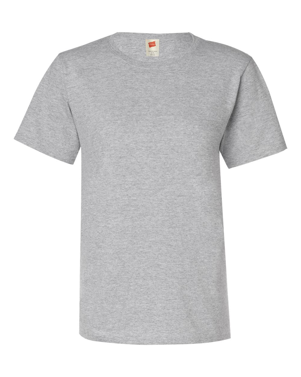 Hanes 5680 - Women's Essential-T T-Shirt — Light Steel (flat)