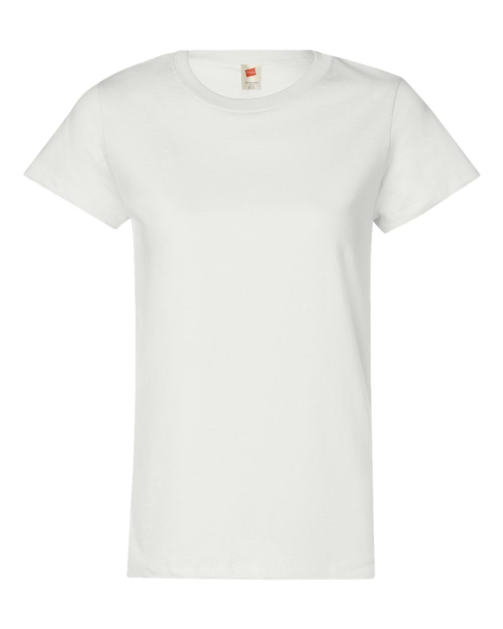 Hanes 5680 - Women's Essential-T T-Shirt — White (flat)