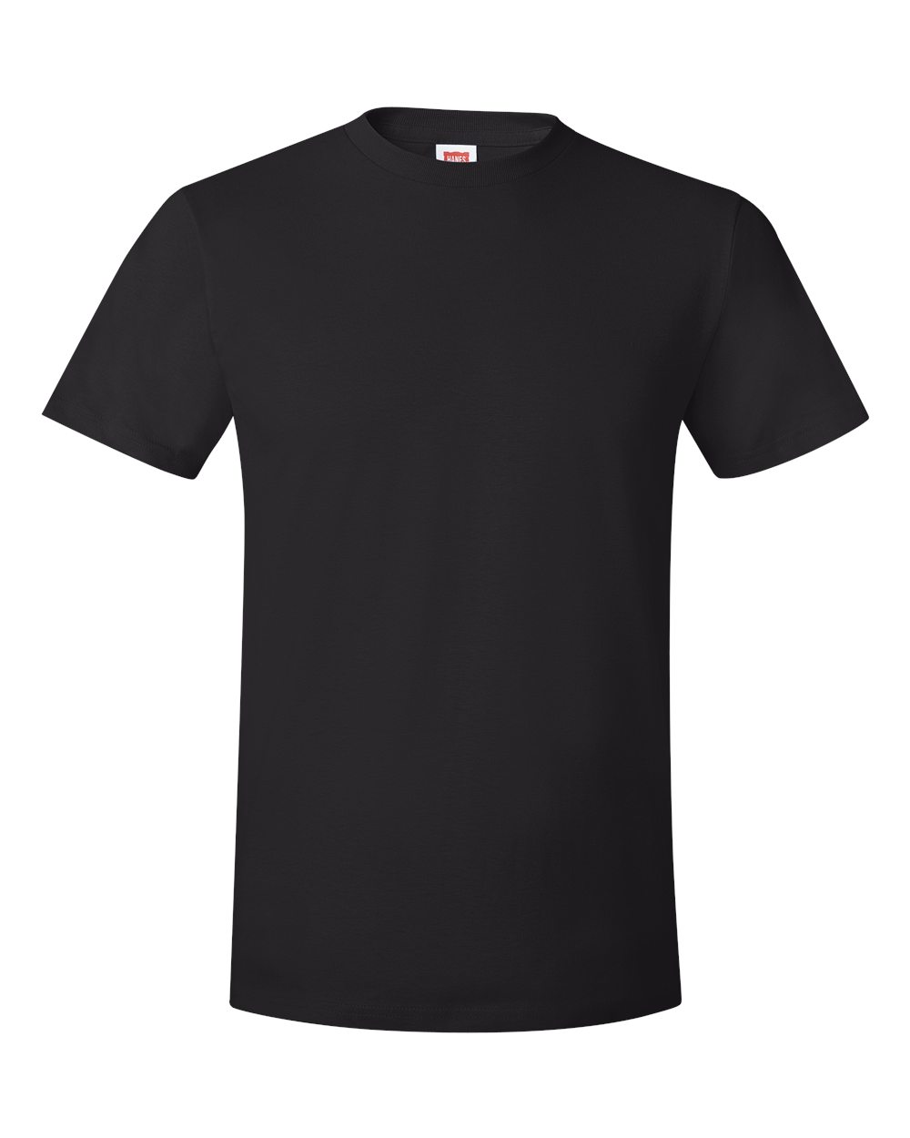 Hanes 4980 - Perfect-T T-Shirt — Black (flat)