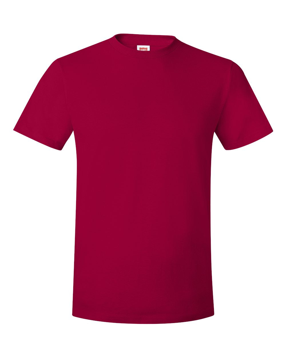 Hanes 4980 - Perfect-T T-Shirt — Deep Red (flat)