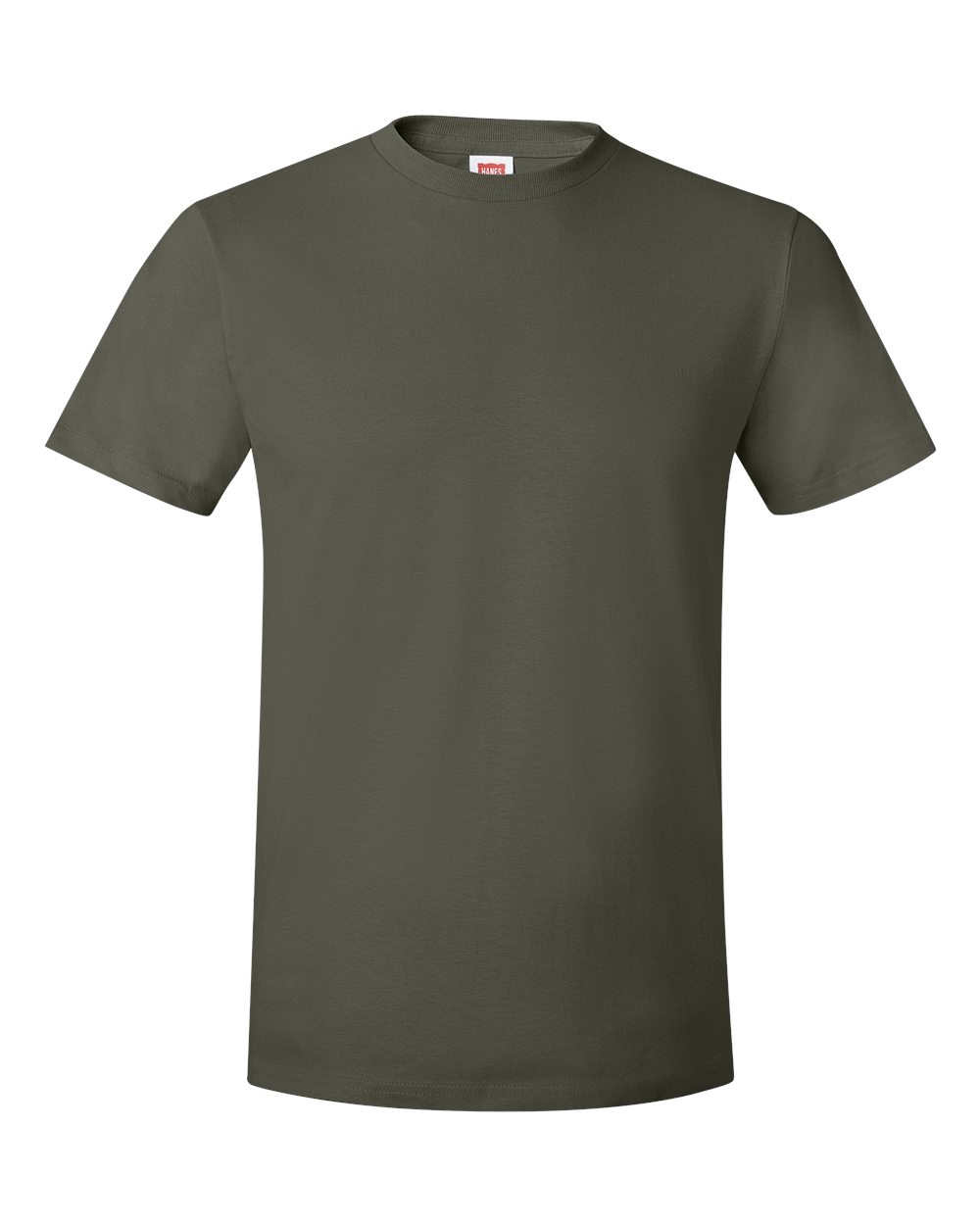 Hanes 4980 - Perfect-T T-Shirt — Fatigue Green (flat)