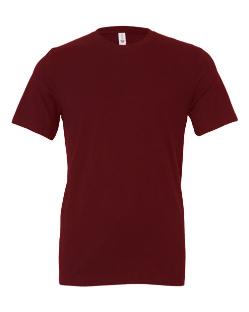 BELLA + CANVAS 3001 - Jersey Tee - Maroon