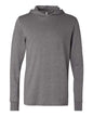 BELLA + CANVAS 3512 - Unisex Jersey Hooded Long Sleeve Tee - Deep Heather