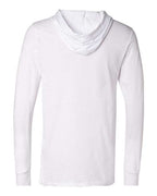 BELLA + CANVAS 3512 - Unisex Jersey Hooded Long Sleeve Tee - White