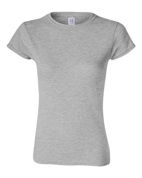 Gildan 64000L - Women's Softstyle T-Shirt - Sport Grey