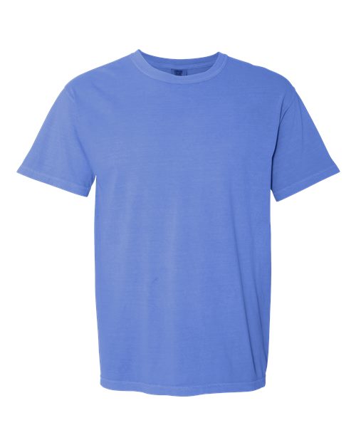 Comfort Colors 1717 - Unisex Garment-Dyed Heavyweight T-Shirt - Flo Blue