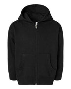 Rabbit Skins 3346 - Toddler Full-Zip Fleece Hoodie Sweatshirt