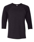 BELLA + CANVAS 3200 - Unisex Three-Quarter Sleeve Baseball Tee