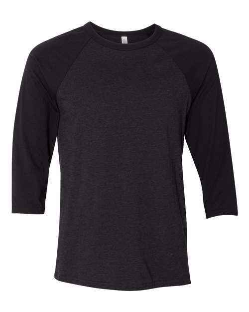 BELLA + CANVAS 3200 - Unisex Three-Quarter Sleeve Baseball Tee