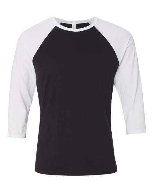 BELLA + CANVAS 3200 - Unisex Three-Quarter Sleeve Baseball Tee