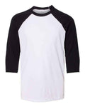 BELLA + CANVAS 3200Y - Youth Three-Quarter Sleeve Baseball Tee
