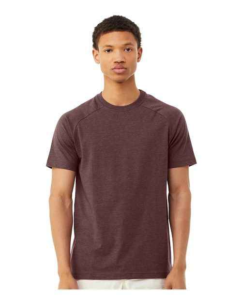 BELLA + CANVAS 3201 - Men's Heather CVC Raglan Tee