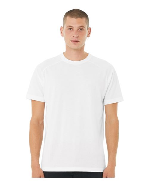 BELLA + CANVAS 3201 - Men's Heather CVC Raglan Tee BELLA + CANVAS