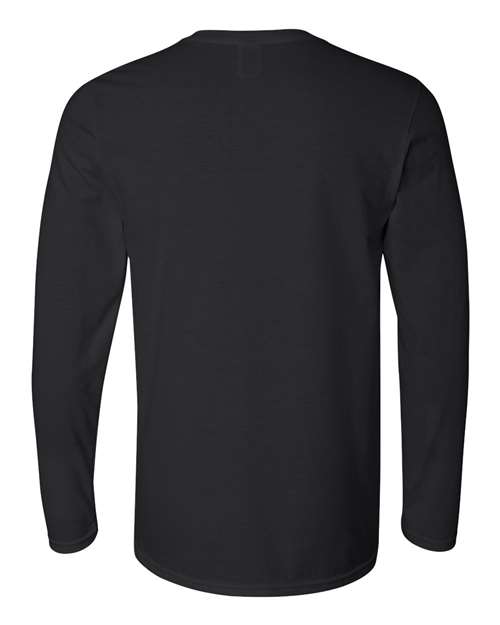 Gildan 64400 - Unisex Softstyle Long Sleeve T-Shirt - Black