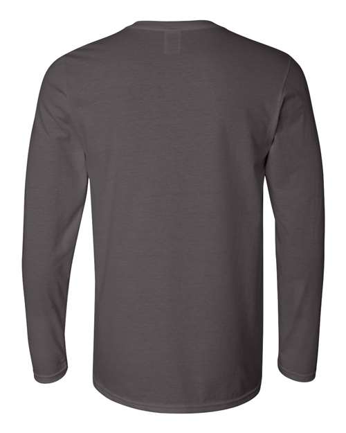 Gildan 64400 - Unisex Softstyle Long Sleeve T-Shirt - Charcoal