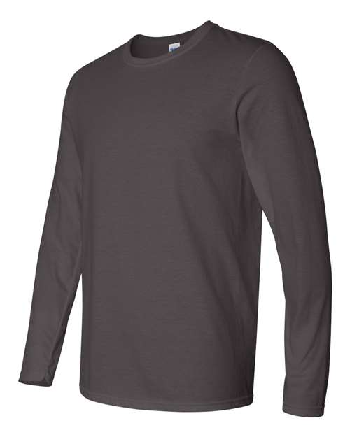 Gildan 64400 - Unisex Softstyle Long Sleeve T-Shirt - Charcoal