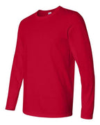 Gildan 64400 - Unisex Softstyle Long Sleeve T-Shirt - Cherry Red
