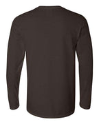 Gildan 64400 - Unisex Softstyle Long Sleeve T-Shirt - Dark Chocolate