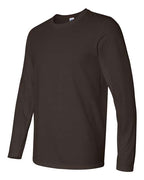 Gildan 64400 - Unisex Softstyle Long Sleeve T-Shirt - Dark Chocolate