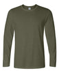 Gildan 64400 - Unisex Softstyle Long Sleeve T-Shirt - Military Green