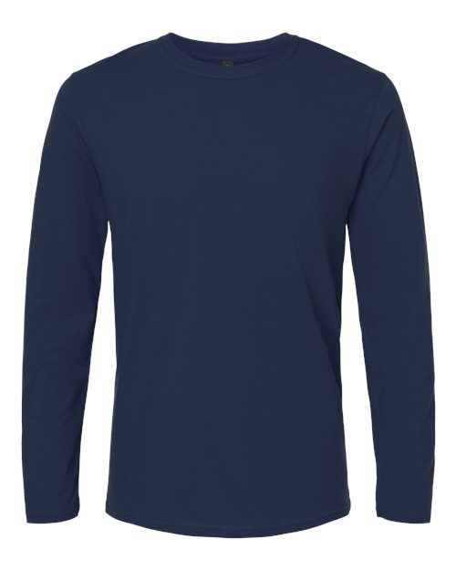 Gildan 64400 - Unisex Softstyle Long Sleeve T-Shirt - Navy