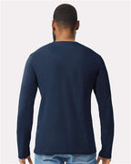 Gildan 64400 - Unisex Softstyle Long Sleeve T-Shirt - Navy