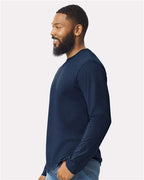 Gildan 64400 - Unisex Softstyle Long Sleeve T-Shirt - Navy
