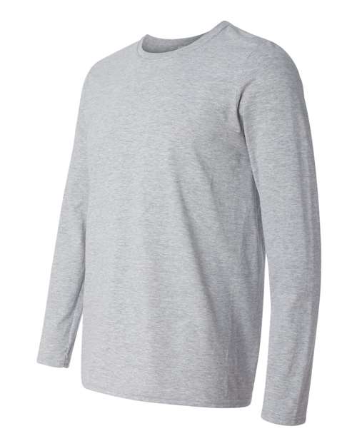 Gildan 64400 - Unisex Softstyle Long Sleeve T-Shirt - Sport Grey