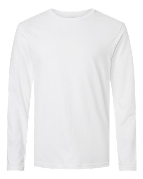 Gildan 64400 - Unisex Softstyle Long Sleeve T-Shirt - White