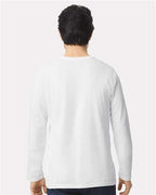 Gildan 64400 - Unisex Softstyle Long Sleeve T-Shirt - White