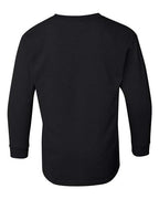 Gildan 5400B - Youth Heavy CottonTM Long Sleeve T-Shirt - Black