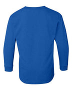 Gildan 5400B - Youth Heavy CottonTM Long Sleeve T-Shirt - Royal