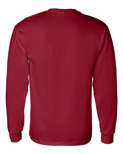 Gildan 5400 - Unisex Heavy CottonTM Long Sleeve T-Shirt - Garnet
