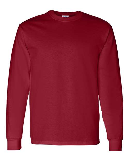 Gildan 5400 - Unisex Heavy CottonTM Long Sleeve T-Shirt - Garnet