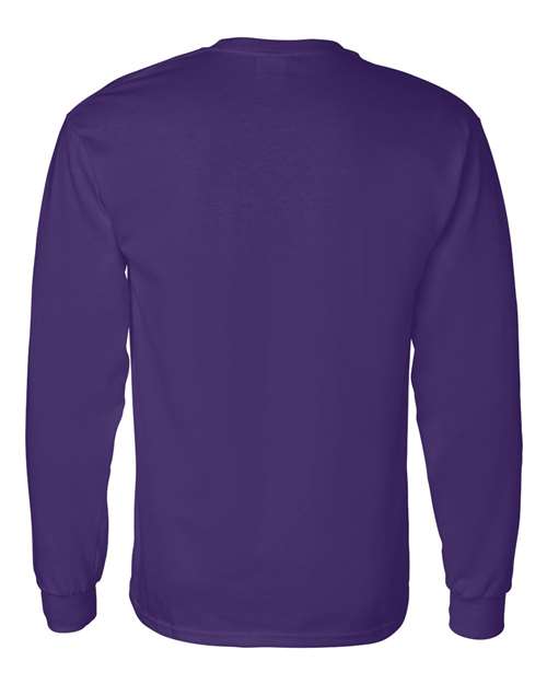 Gildan 5400 - Unisex Heavy CottonTM Long Sleeve T-Shirt - Purple