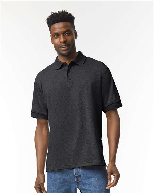 Gildan 8800 - Unisex DryBlend Jersey Polo - Dark Heather