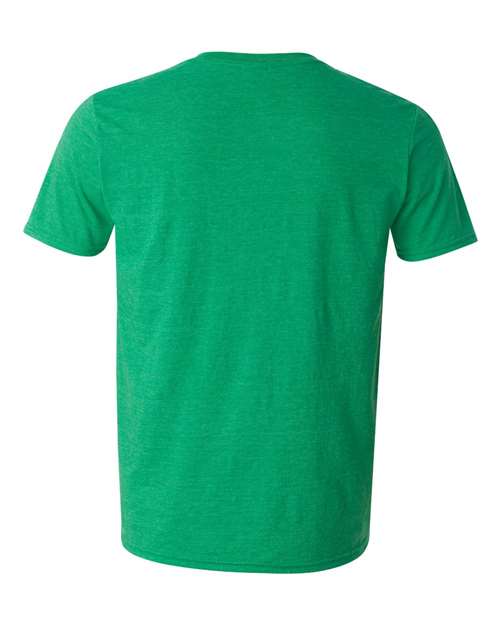 Gildan 64000 - Unisex Softstyle T-Shirt - Heather Irish Green