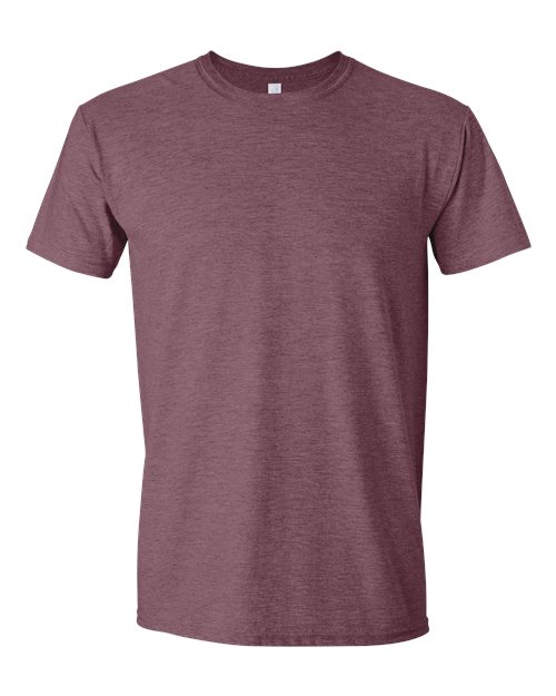 Gildan 64000 - Unisex Softstyle T-Shirt - Heather Maroon
