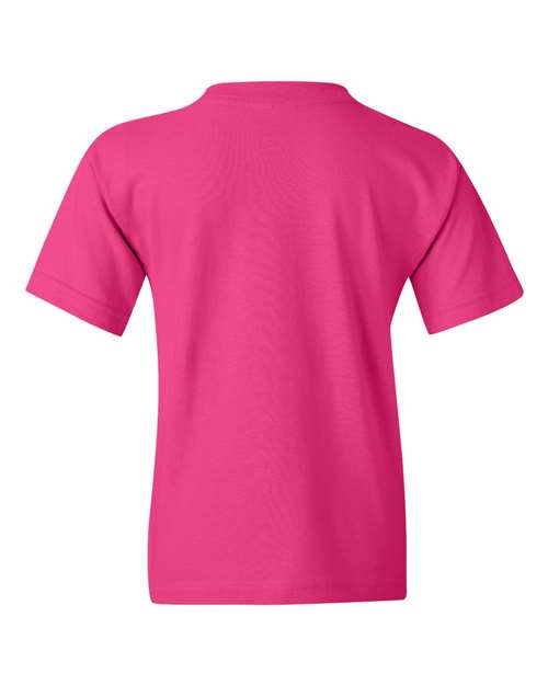 Gildan 5000B - Youth Heavy CottonTM T-Shirt - Heliconia