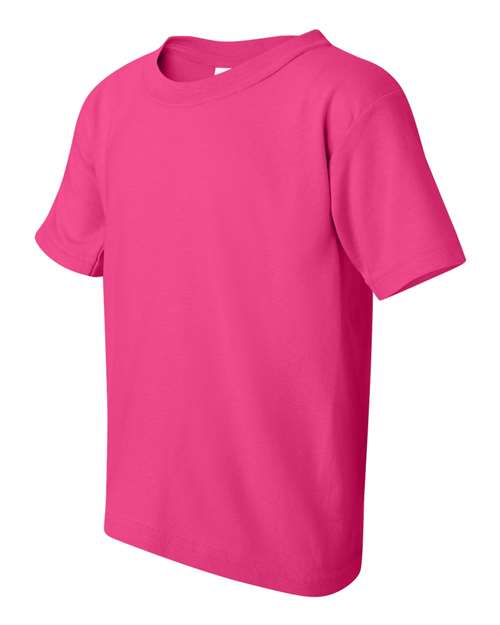 Gildan 5000B - Youth Heavy CottonTM T-Shirt - Heliconia