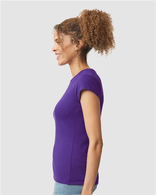 Gildan 64000L - Women's Softstyle T-Shirt - Purple