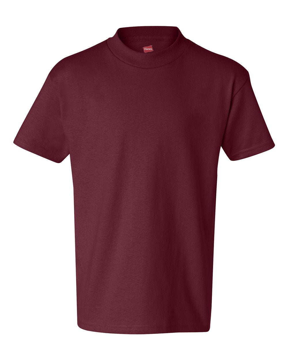 Hanes 5450 - Youth Authentic T-Shirt — Cardinal (flat)