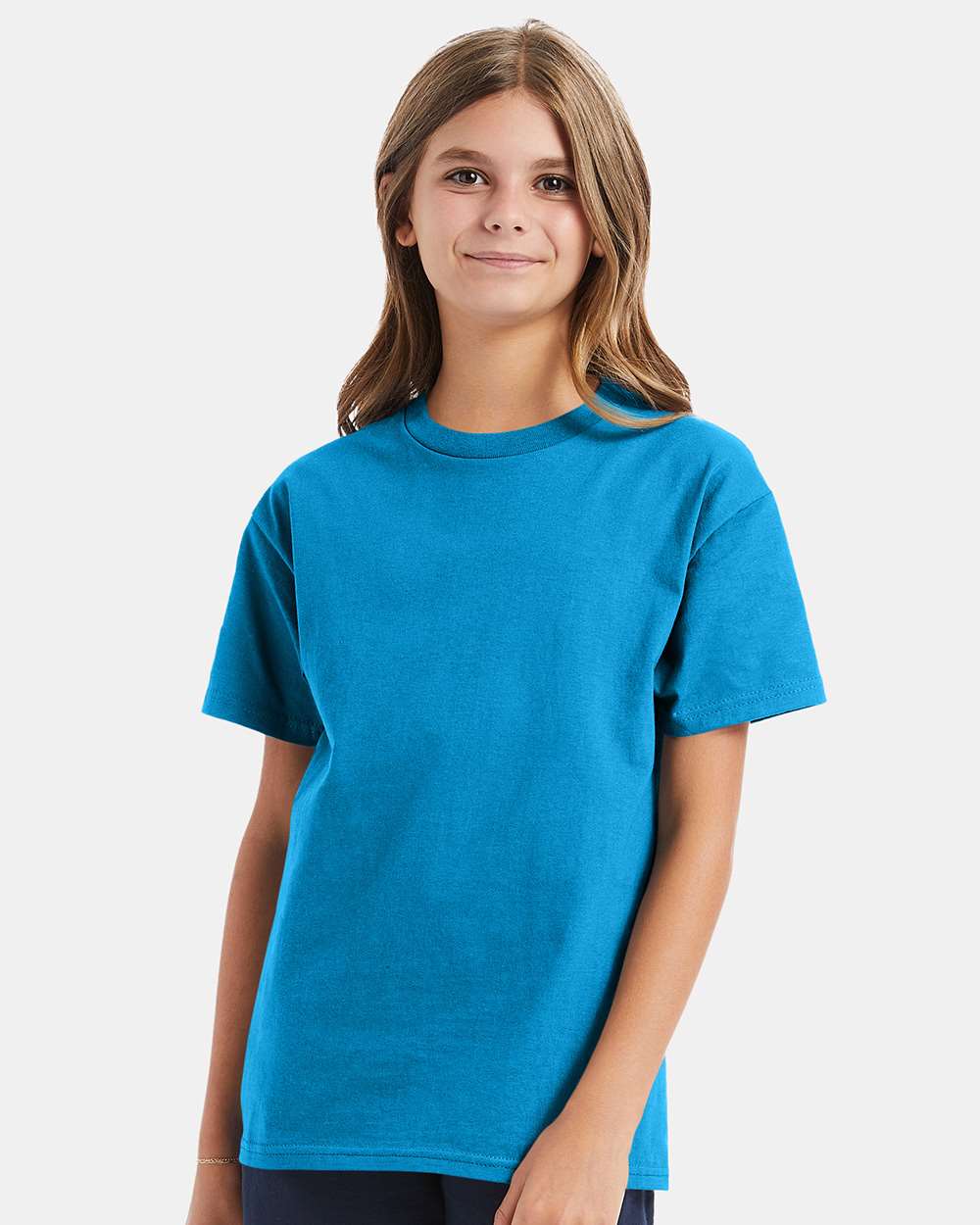Hanes 5450 - Youth Authentic T-Shirt — Teal